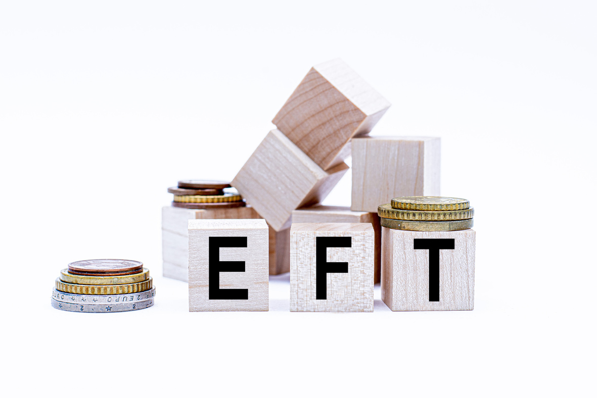Care concept: EFT Word on Wooden Blocks, money euro.